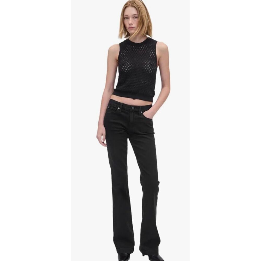 Gap Women's Low Rise Long and Lean Denim Jean Brand Size 34 (18R)